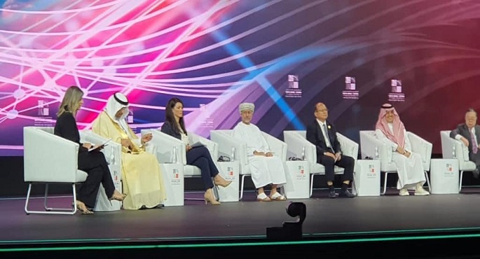 بالصور .. المشاط تشارك بالجلسة الافتتاحية لمؤتمر رجال الأعمال العرب والصينيين بالمملكة العربية السعودية