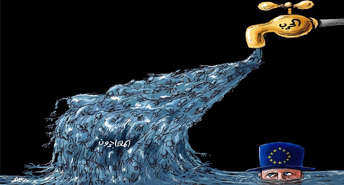 حرب اوكرانيا تتسبب في أزمة مهاجرين للاتحاد الاوروبي