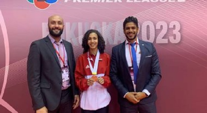 ميداليتان ذهبية وبرونزية لمصر في الدوري العالمي للكاراتيه