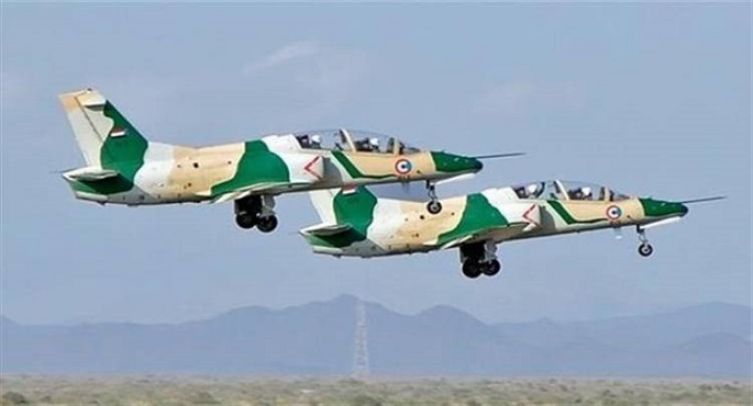 طيران الجيش السودانى ينفذ ضربات على مواقع للدعم السريع بمنطقة جبل حاج