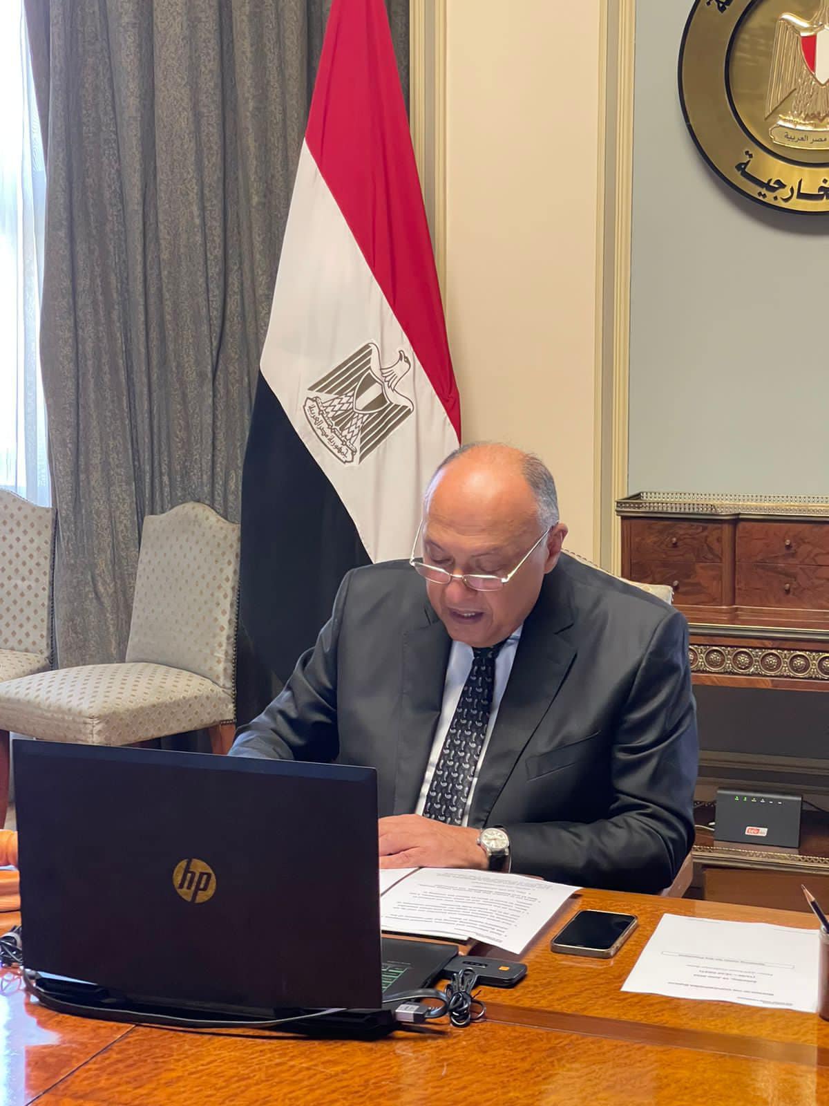 شكري يعقد مباحثات بنيويورك مع وزيرتي خارجية إندونيسيا وهولندا حول ضرورة وقف التصعيد الفوري بغزة