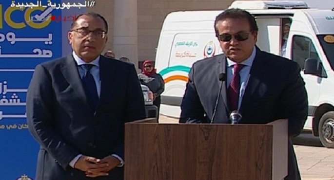بالفيديو .. رئيس الوزراء يطلق حملة “100 يوم صحة” تحت رعاية رئيس الجمهورية