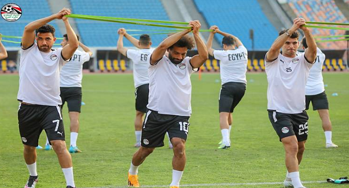منتخب مصر يخوض تدريبه الأول استعدادا لمواجهة غينيا