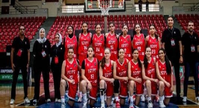 منتخب مصر للناشئات يتوج بكأس العرب للسلة