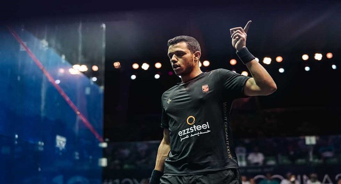 خسارة مصطفى عسل وهانيا الحمامي نهائي بطولة لندن كلاسيك للاسكواش