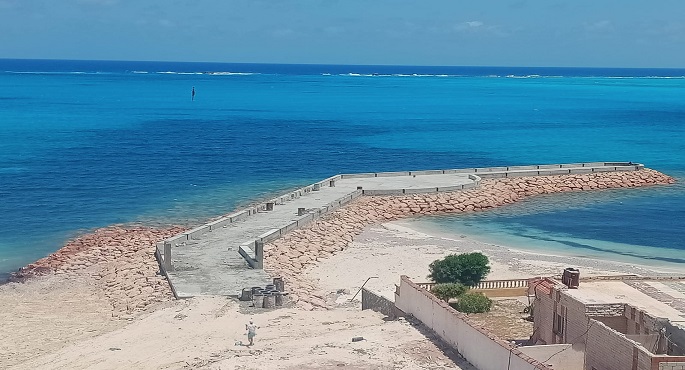 بالصور.. وزير الري يتابع أعمال حماية الشواطئ بمحافظة مطروح