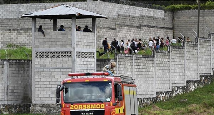 مقتل 41 امرأة فى مجزرة بسجن للنساء في الهندوراس