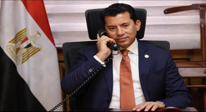 وزير الرياضة يطمئن على استعدادات المنتخبات الوطنية لكرة القدم في الفترة المقبلة