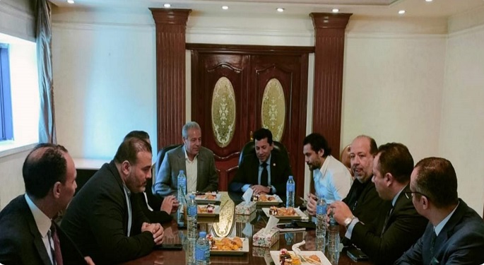 وزير الشباب والرياضة يبحث آليات تنفيذ مبادرة دعم منتخبات الناشئين