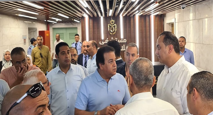 بالصور.. وزير الصحة: منظومة التأمين الصحي الشامل ساهمت في تغيير مفهوم تقديم الخدمة الصحية