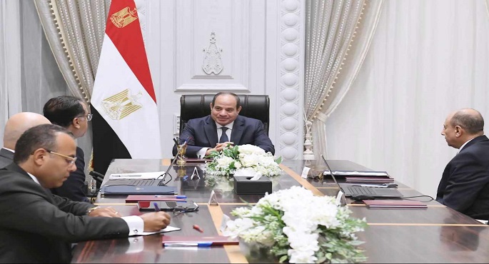 الرئيس السيسي يوجه بمواصلة الجهود المكثفة للنهوض بقطاع الطيران المدني