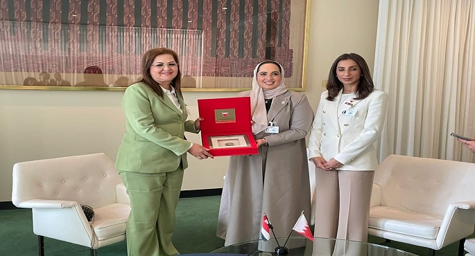 وزيرة التخطيط تبحث سبل التعاون مع وزيرة التنمية المستدامة ووزيرة الإسكان والتخطيط العمراني بمملكة البحرين