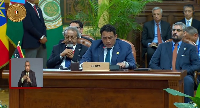 خلال كلمته أمام قمة دول الجوار.. المنفي يؤكد ضرورة اتخاذ موقف موحد تجاه الصراع في السودان