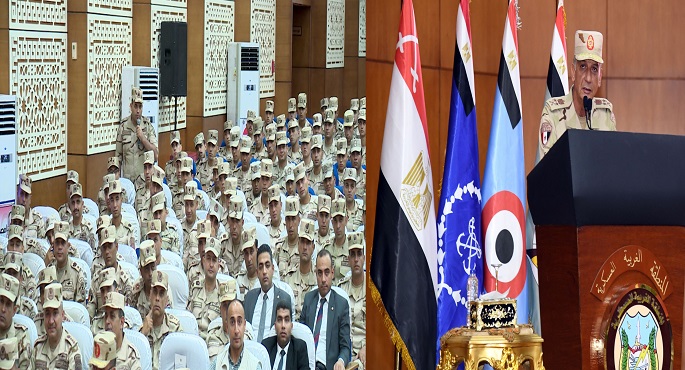 بالفيديو والصور.. وزير الدفاع يلتقي عددا من مقاتلى المنطقة الغربية العسكرية