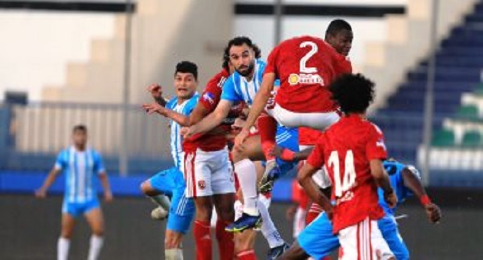 الأهلي يتأهل لربع نهائي كأس مصر بالفوز على الداخلية بهدفين دون رد