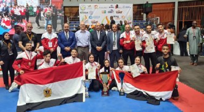 مصر تتوج بكأس البطولة الأفريقية للكونغ فو بعد حصد 19 ميدالية ذهبية