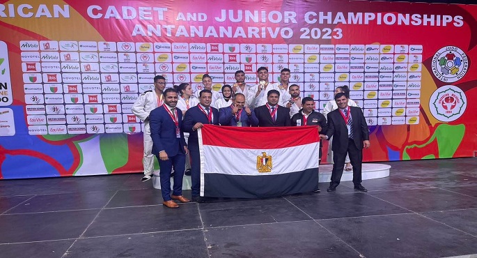 الجودو المصري يتربع على عرش أفريقيا بـ14 ميدالية في بطولة الشباب