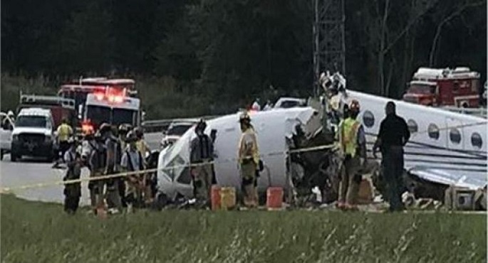 مقتل 5 أشخاص في حادث تحطم طائرة بولاية ساوث كارولينا الأمريكية