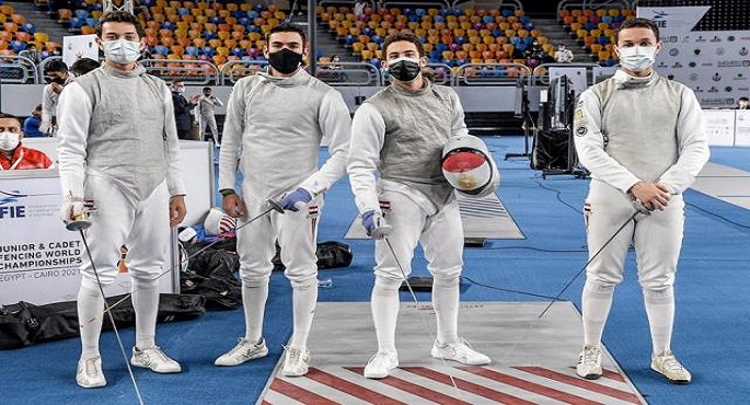 منتخب سلاح الشيش رجال يحقق المركز التاسع ببطولة العالم للمبارزة