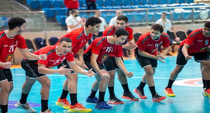 منتخب ناشئى اليد يلتقى مع اليابان فى ختام مواجهاته ببطولة العالم
