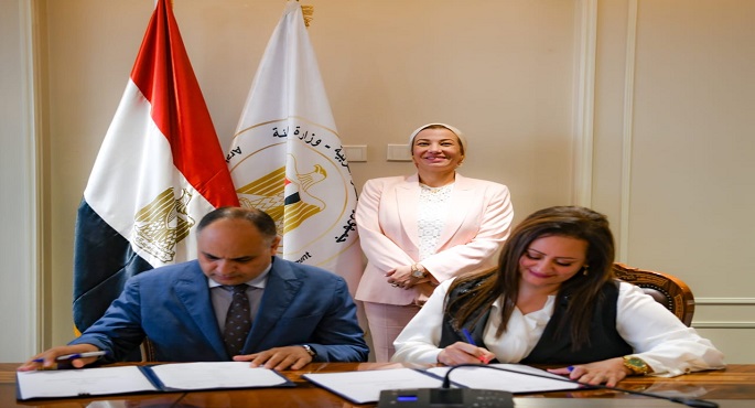 وزيرة البيئة تشهد توقيع بروتوكول لإطلاق المرحلة الثانية لجائزة مواجهة التغير المناخي