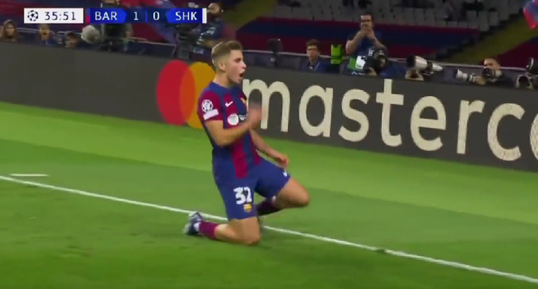 برشلونة يهزم شاختار وينفرد بقمة مجموعته في دوري أبطال أوروبا