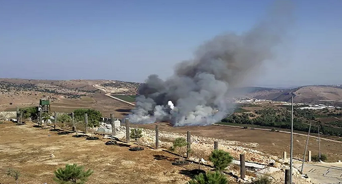 حزب الله يستهدف قوة مشاة إسرائيلية بصاروخ موجه