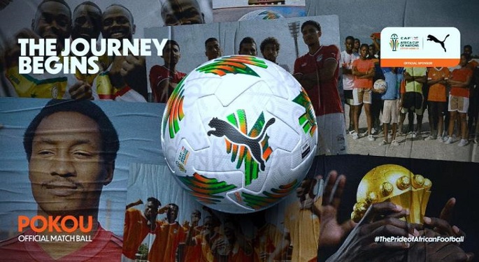 كاف يكشف عن الكرة الرسمية لكأس أمم إفريقيا 2023