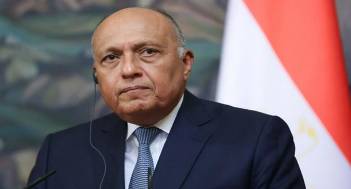 وزير الخارجية يتوجه إلى باريس لبحث وقف إطلاق النار فى غزة