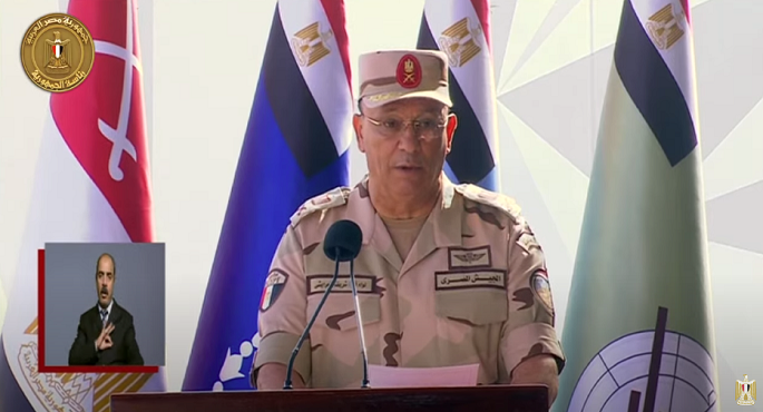 قائد الجيش الثالث الميداني : رجال القوات المسلحة دونوا في سجلات الشرف أعظم الملاحم وأروع البطولات