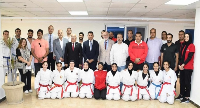 منتخب مصر للكاراتيه يحقق 6 ميداليات حتى الآن في بطولة العالم.. ووزير الرياضة يهنئهم