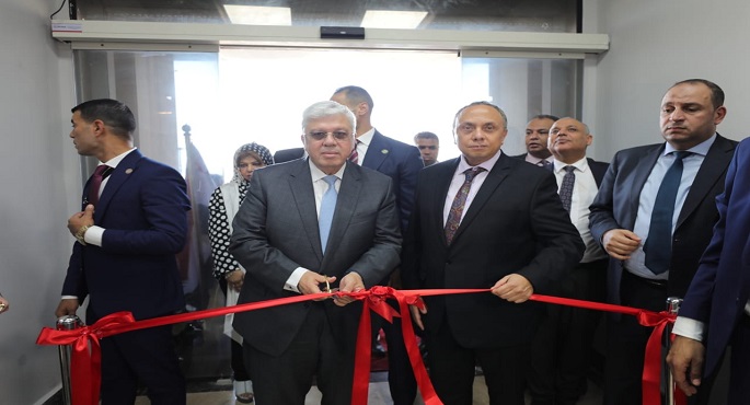 بالصور.. وزير التعليم العالي يفتتح أعمال تطوير مبنى المعهد القومي لعلوم البحار والمصايد