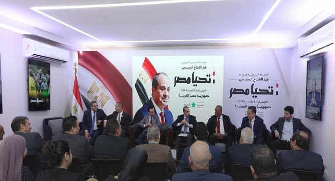 بالصور .. الحملة الرسمية للمرشح الرئاسي عبد الفتاح السيسي تستقبل وفد من النقابة العامة للعاملين بالسياحة