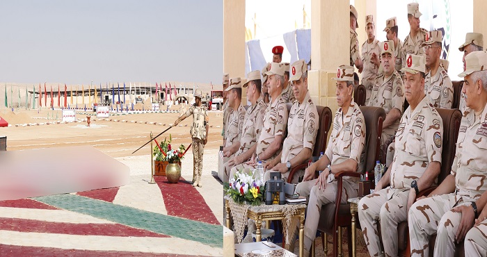 بالصور .. الجيش الثالث الميداني ينفذ بياناً عملياً للتكتيكات الصغرى والمهارة في الميدان