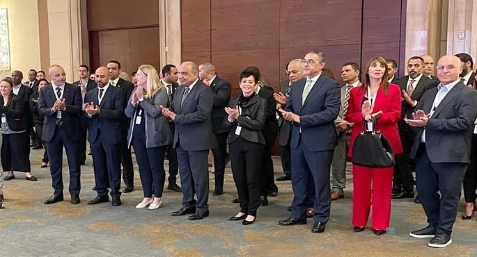 بالصور.. رئيس الهيئة العامة للاستثمار والمناطق الحرة ووزيرة الدولة للشؤون الاقتصادية في سويسرا يبحثان الفرص الاستثمارية في مصر