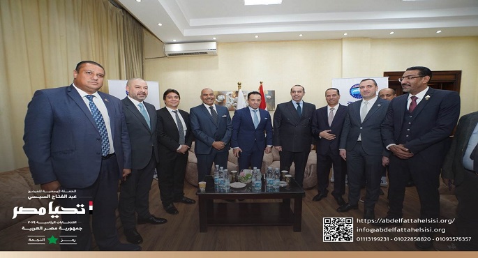 بالصور.. الحملة الرسمية للمرشح الرئاسي عبد الفتاح السيسي تشارك بالمؤتمر الجماهيري لحزب مستقبل وطن بمحافظة الإسكندرية