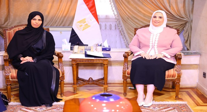 القباج تبحث مع وزيرة الدولة للتعاون الدولي بقطر سبل تنسيق الجهود لإيصال المساعدات الإنسانية للأشقاء الفلسطينيين