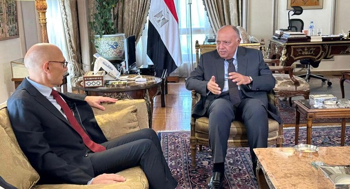 بالصور.. وزير الخارجية يستقبل مفوض الأمم المتحدة السامي لحقوق الإنسان