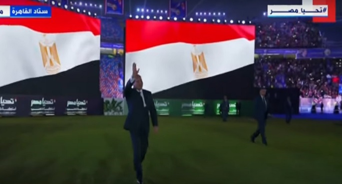 الرئيس السيسي يصل إلى استاد القاهرة لحضور فعالية “تحيا مصر.. استجابة شعب تضامنا مع فلسطين”