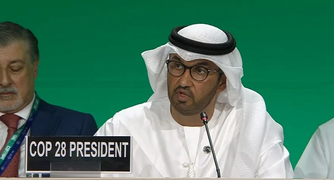 رئيس مؤتمر المناخ COP28: حانت لحظة إيجاد طريق مختلف لمواجهة تغير المناخ