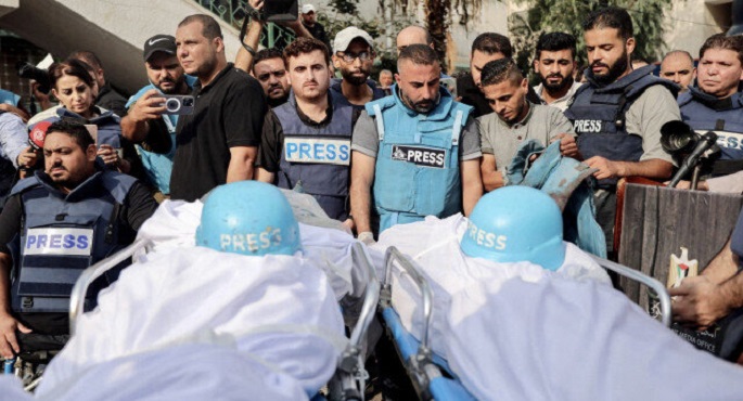 أكتوبر الشهر الأسوأ في تاريخ الصحفيين بعد استشهاد العشرات في الأراضي الفلسطينية