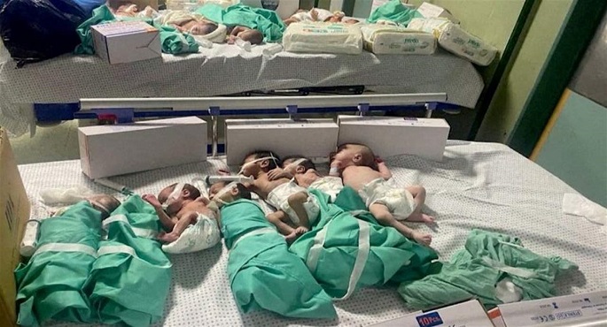 بعد أيام من الحصار .. منظمة الصحة العالمية تجلي جميع الأطفال الخدج من مستشفى الشفاء
