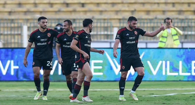 الأهلي يواصل انتصاراته بالدوري المصري ويفوز على سيراميكا كليوباترا 2 – 1