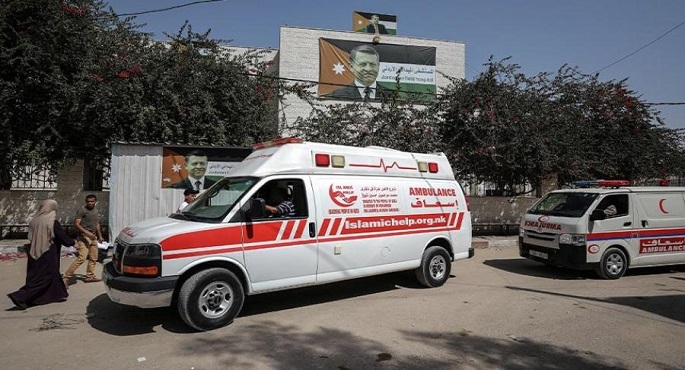 مصر تدين قصف قوات الاحتلال الإسرائيلية محيط المستشفى الميداني الأردني في غزة