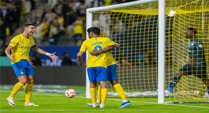 رونالدو يقود النصر للفوز على الأخدود بثلاثية نظيفة في دوري روشن السعودي