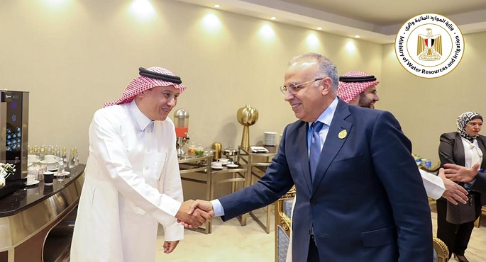 وزير الري: تعزيز التعاون الفني بين مسئولي المياه في مصر والسعودية خاصة في ظل الشح المائي الذي يواجه البلدين