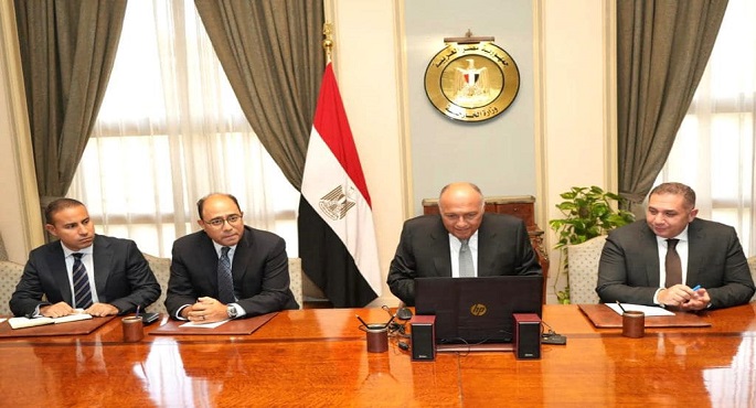شكري يؤكد ل”بوريل” ضرورة إنهاء الكارثة الإنسانية في غزة وتبني مواقف لوقف انتهاكات الاحتلال