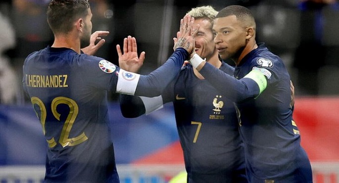 فرنسا تمطر شباك جبل طارق بـ 14 هدفًا في تصفيات يورو 2024