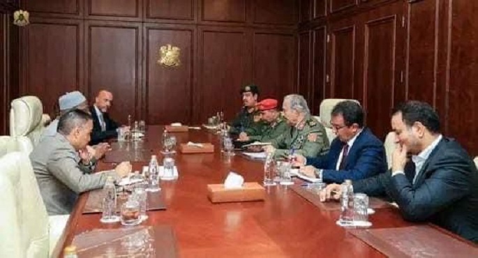 مبعوث الأمم المتحدة في ليبيا وحفتر يتفقان على مواصلة الجهود المشتركة لتحقيق الاستقرار