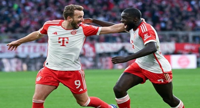 بايرن ميونخ يتصدر الدوري الألماني مؤقتا بفوزه الكبير على هايدنهايم 4ـ2